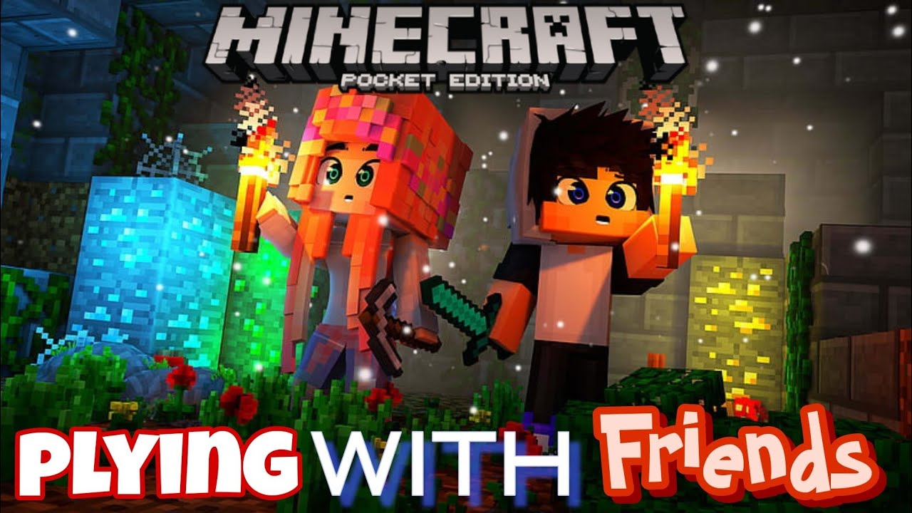 Playing Minecraft with friends #shorts #minecraft - YouTube