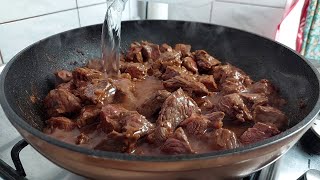 Вкусная мясная подлива к любому гарниру. Паприкаш