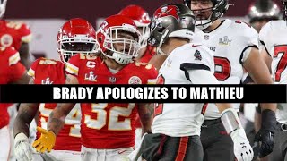 Tom Brady Offers Tyrann Mathieu An Apology
