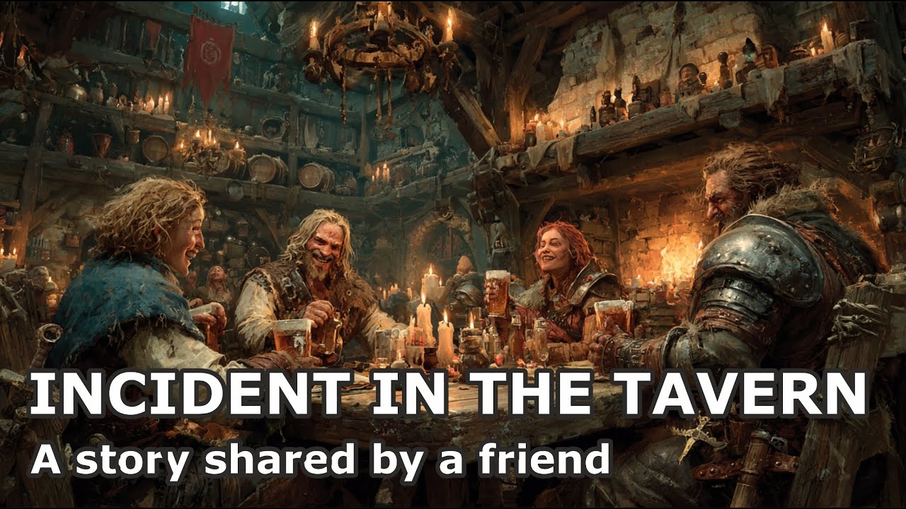 Watch Incident in the Tavern – Fantasy Bard Song about Ale, Laughter, and Unspoken Truths on YouTube Watch Incident in the Tavern – Fantasy Bard Song about Ale, Laughter, and Unspoken Truths on YouTube