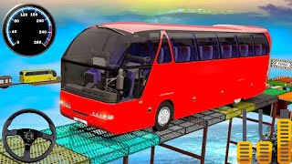 Impossible Bus Stunt Racing - Mega Ramp Driving Simulator 3D - Android GamePlay 2023 screenshot 2