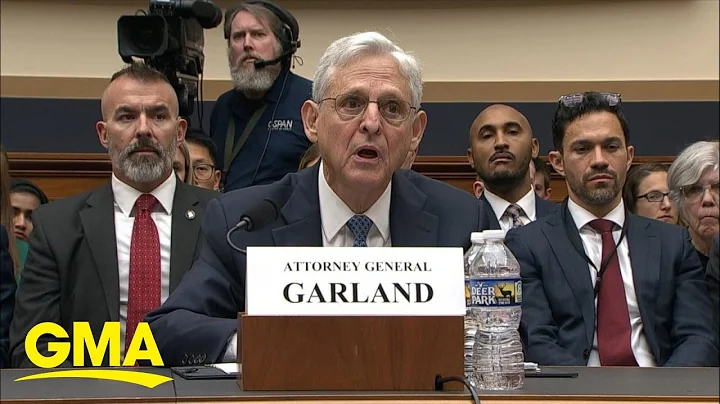 AG Garland testifies on Capitol Hill on Hunter Biden, Trump investigations l GMA