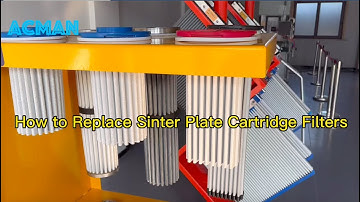 How to Replace Sinter Plate Cartridge Filter? 2 Types of PE Sintered Filter Installation Methods