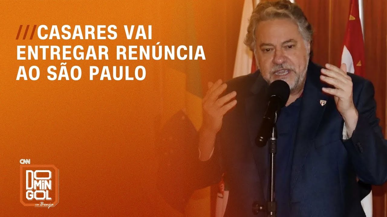 Julio Casares deve entregar renúncia ao São Paulo em breve | DOMINGOL