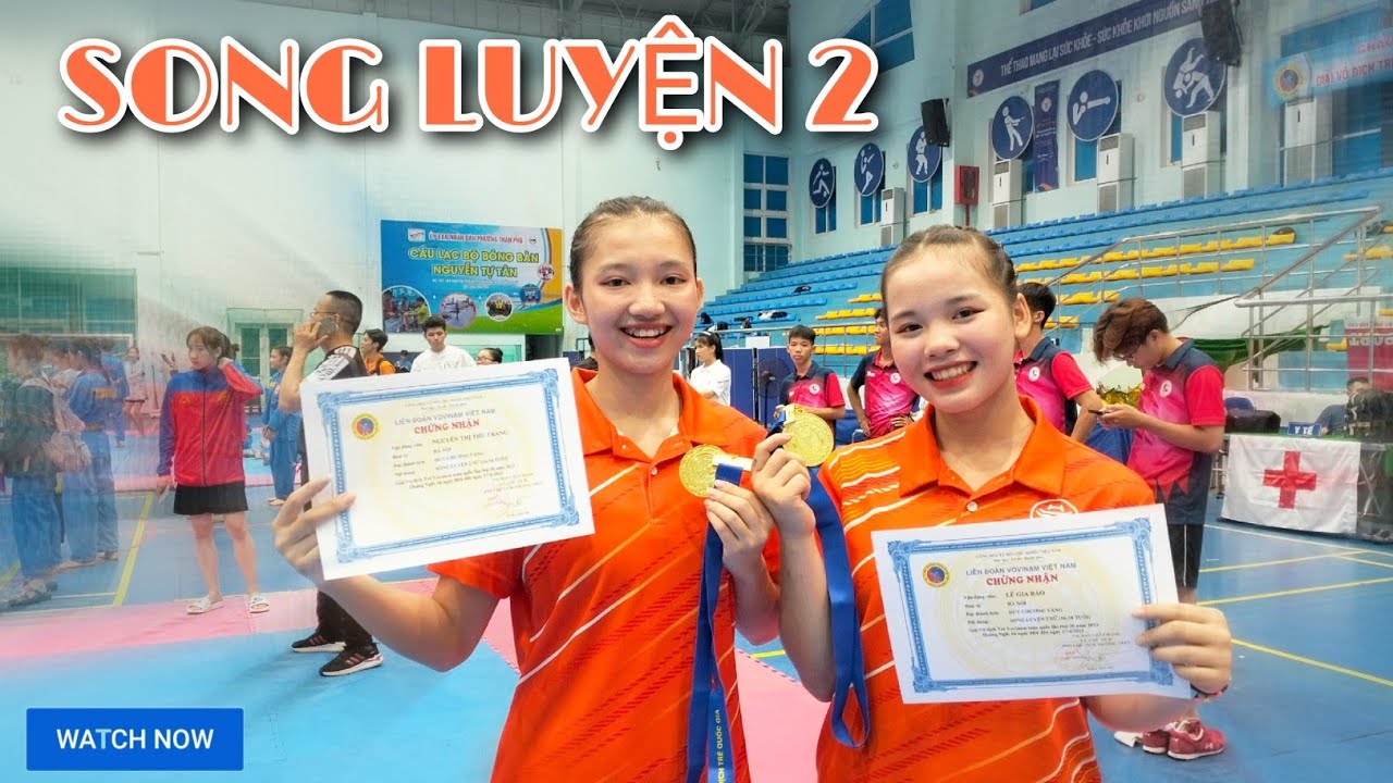 SONG LUYỆN 2 NỮ (II) |🥇Huy Chương Vàng🥇| HÀ NỘI | Giải Vô Địch Trẻ Vovinam Toàn Quốc 2023