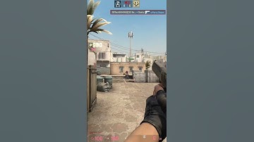 Hide and Play 1v3 Desert Eagle 2K on Dust 2 #shorts