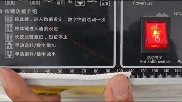 [Máy Cắt Dây Đai Tự Động 988] Dao Nhiệt Cắt dây đai, dây dệt, dây thun không tưa sợi Hiệu quả ngay