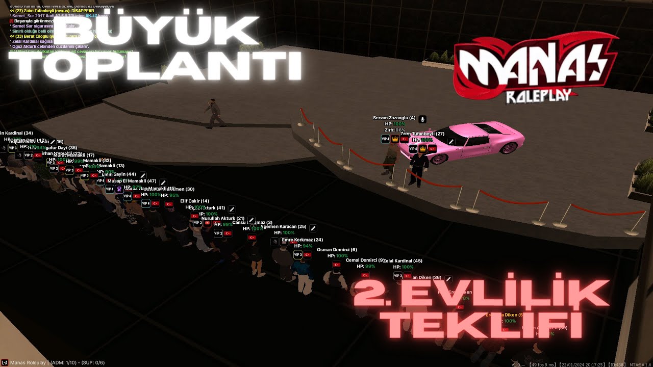 [Manas RP] Büyük Baron Toplantısı - YouTube
