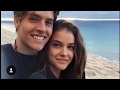 Dylan Sprouse and Barbara Palvin on Instagram