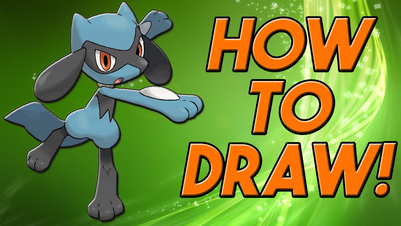 How To Draw Riolu