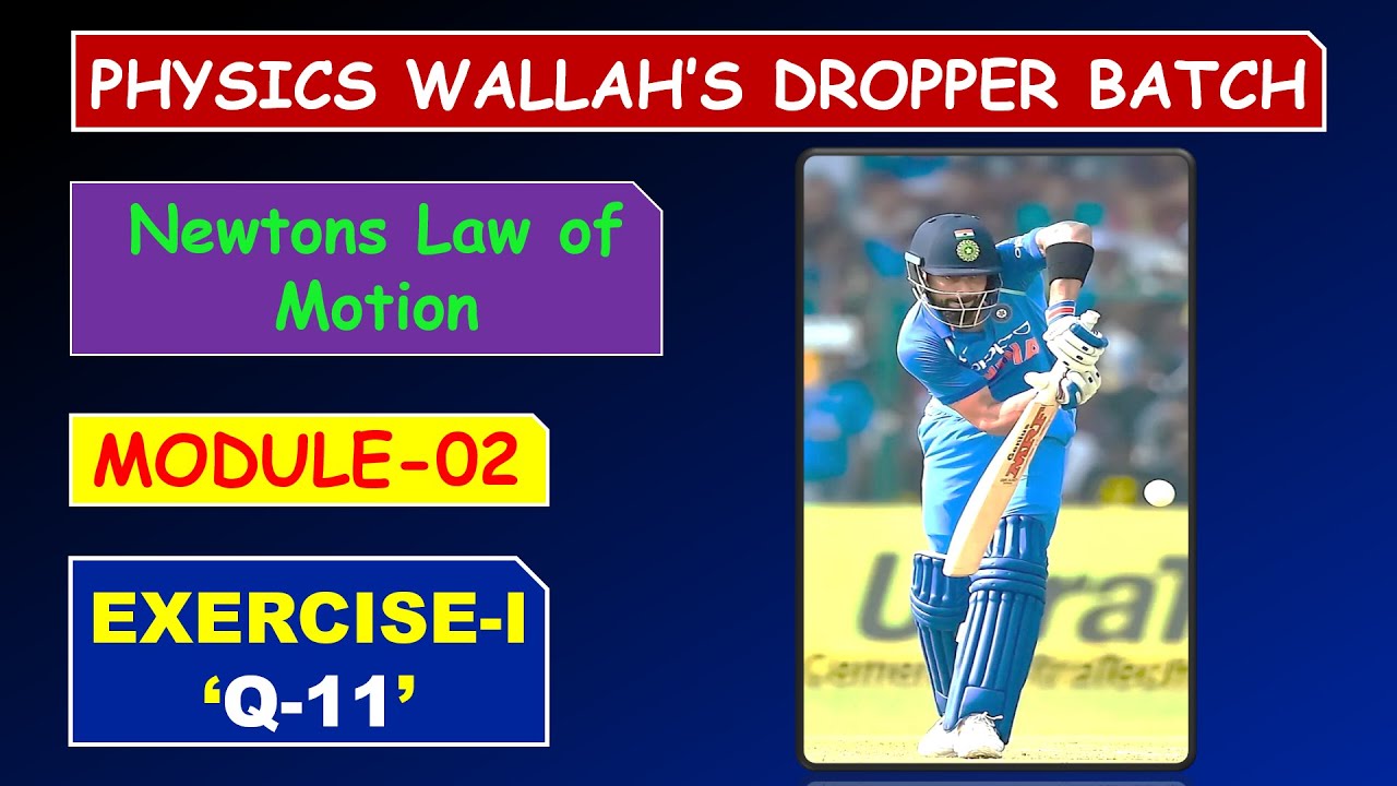 A cricket ball of mass 250 g collides with a bat with velocity 10 m/s