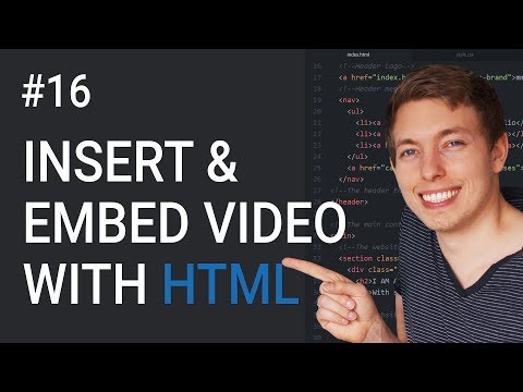 Video: How To Embed A Video In HTML