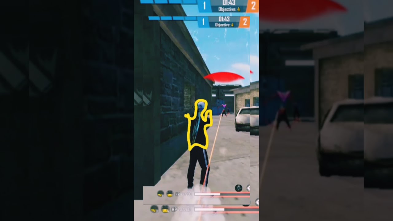 SCRIBBLE GLOWING EFFECT - FREEFIRE EDIT 