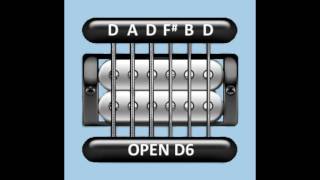 Perfect Guitar Tuner (Open D6)