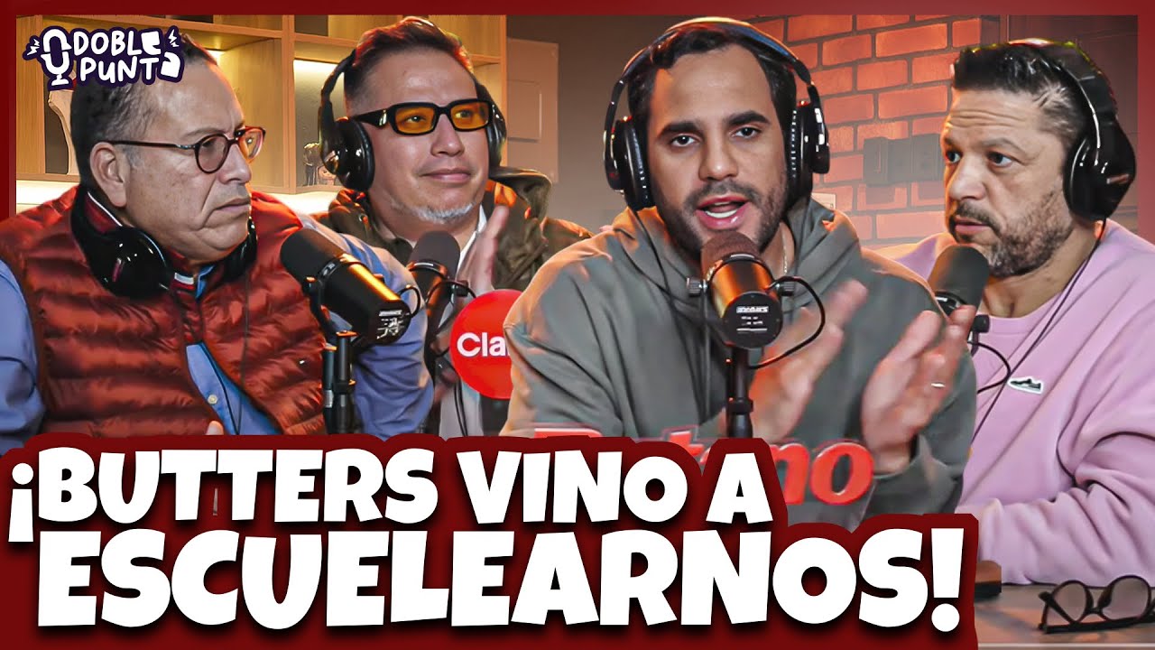 PHILLIP BUTTERS EN DOBLE PUNTA: NOS ENSEÑÓ A HACER MENCIONES, A HABLAR DE FÚTBOL Y MUCHO MÁS 