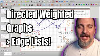 Directed Weighted Graph Edge List Representation