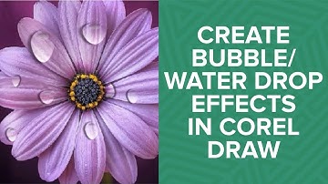 How to Create Realistic Water Drops in Corel Draw