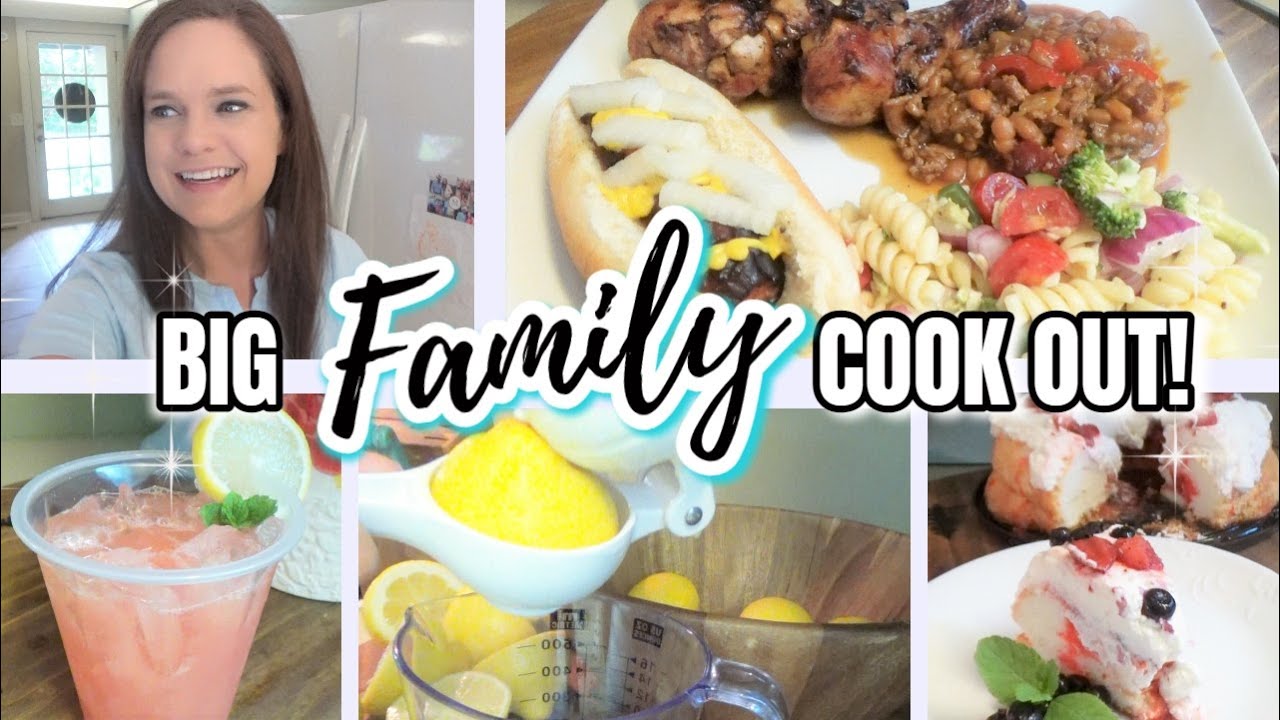 WATERMELON LEMONADE, BAKED BURGER BEANS & MORE! big FAMILY SUMMER