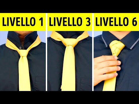 Video: Come Legare Una Cravatta Con Un Triangolo