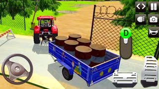 Heavy Tractor Trolley Cargo Simulator 3d - Android GamePlay #shorts screenshot 5