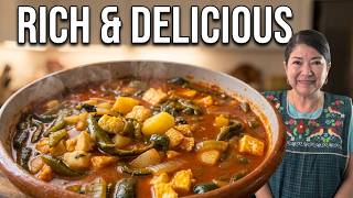 Rajas Rancheras - A  Delicious Meatless Meal Option