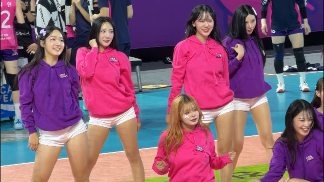 언제찍었는지 몰라도되는 흥국생명치어리더 2