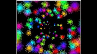 Holi Rangoli design in python