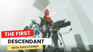 The First Descendant 🔴 Void intercept Boss Battle Executioner 🔴  Gameplay PS5