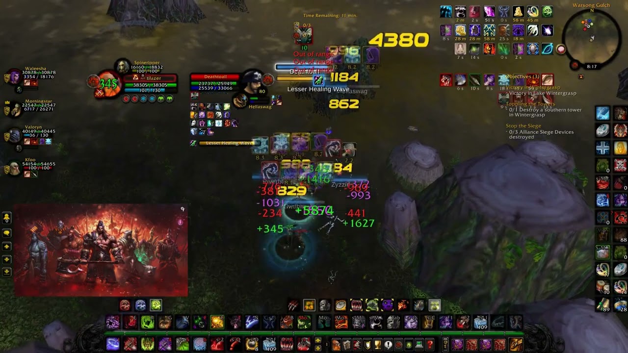 Warmane Wotlk| Harbingers of Doom vs Immortal Outlaws official gvg