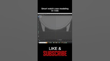 Smart Watch Case Modeling in 1 Min | Blender |