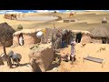 Incredible Beauty of Desert Village in Pakistan | Traditional Desert Life | Beautiful Desert Hut