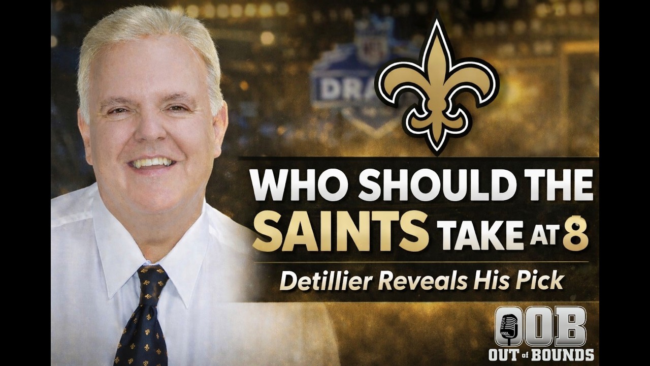 Кого должны выбрать «Сэйнтс» под 8-м номером на драфте? Мнение Майка Детилье ⚜️