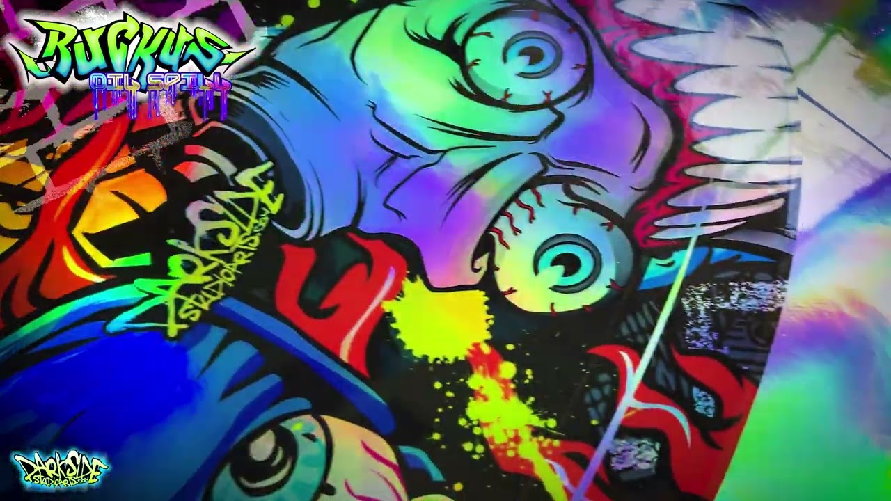 Unleashing the Power of Chrome Prismatic Graphics by Darkside Studios on the Primal RC Raminator!