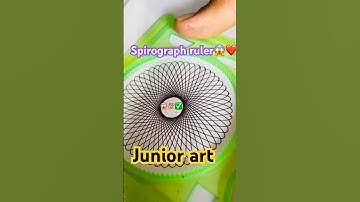 Spirograph design ruler😱✅#amayravideo#bhut#fan#jcb#anjeerkikheti#anayavideo#shorts#santalivideo#art