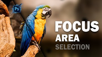 Photoshop Tutorial - Focus Area Selection | Blurry Background Effect | Photoshop CC | SSart | Hindi