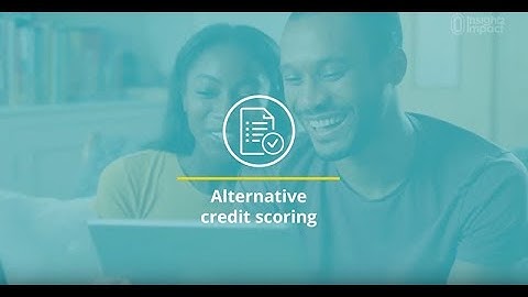 Social media data for alternative credit scoring