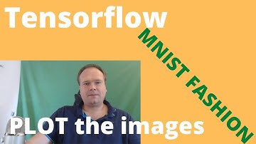 Tensorflow Keras Mnist Fashion Dataset - Show images before training with plt