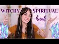 Witchy/Spiritual Haul 2021! Oracle Cards, Tarot Planner, Crystals, Books & More!