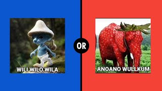 Wili Wilo Wila Or Anoano Willkum