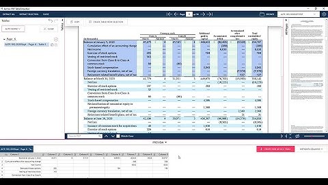 Manually Capture Data from Tables in PDF Documents using Altair Monarch