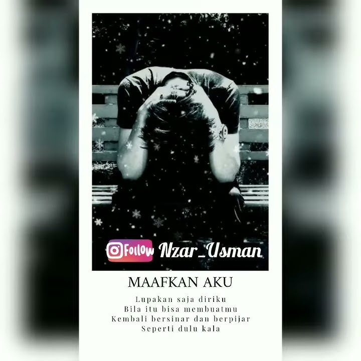 Maafka aku'status whatsapp'