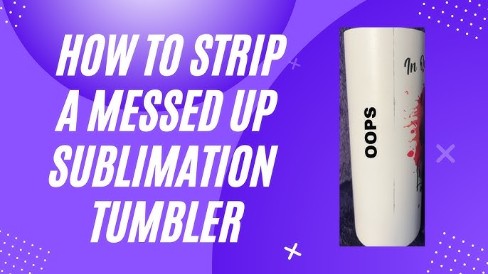 The Most Common Sublimation Mistakes (And How to Fix Them) – The Stainless  Depot