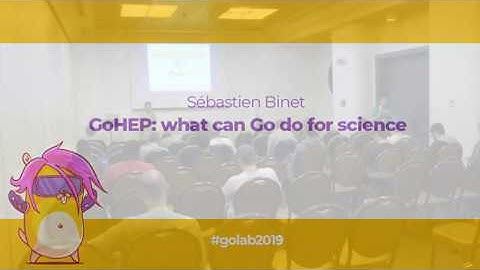 GoLab 2019 - Sébastien Binet - GoHEP: what can Go do for science?