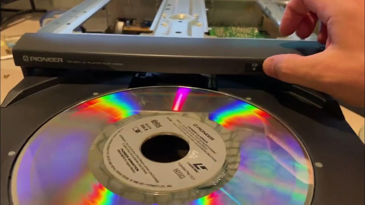 CLDV2800 operation CD doesn’t work, Laserdisc does YouTube