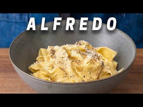 FETTUCCINE ALFREDO UPGRADE Creamy 2-Ingredient Alfredo