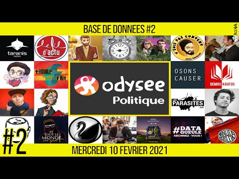 ? BASE DE DONNÉES #2 ? Annuaire des Vidéastes & Lanceurs d'Alerte ? 10-02-2021