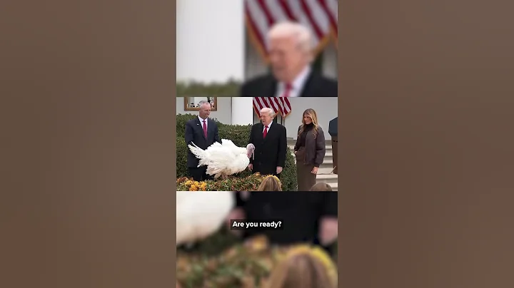 Trump does his own gobble while pardoning turkey 'Gobble' at White House