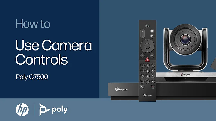 Poly G7500: Camera Controls | HP Support