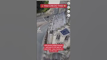 600 photos in #polycam to make a #drone #photogrammetry scan