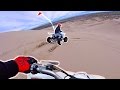 CUSTOM Sand Tires ATV Test Drive!